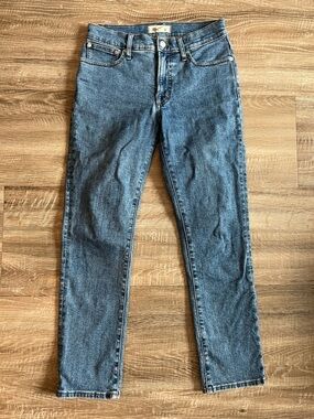 Madewell Perfect Vintage Jeans Size 25 Mid Rise Straight Leg Classic
